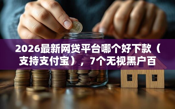2026最新网贷平台哪个好下款（支持支付宝），7个无视黑户百分百下款软件无私分享