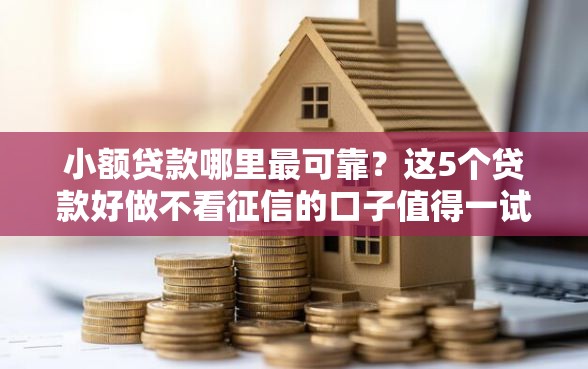 小额贷款哪里最可靠？这5个贷款好做不看征信的口子值得一试