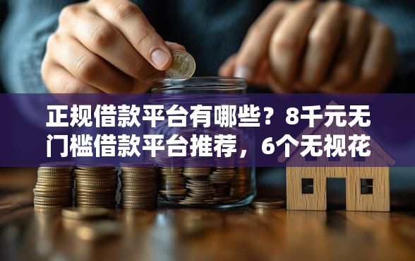 正规借款平台有哪些？8千元无门槛借款平台推荐，6个无视花黑烂户能下款的网贷盘点