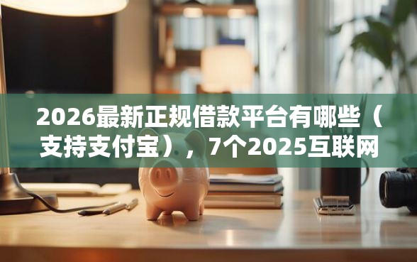 2026最新正规借款平台有哪些（支持支付宝），7个2025互联网正规持牌贷款平台无私分享