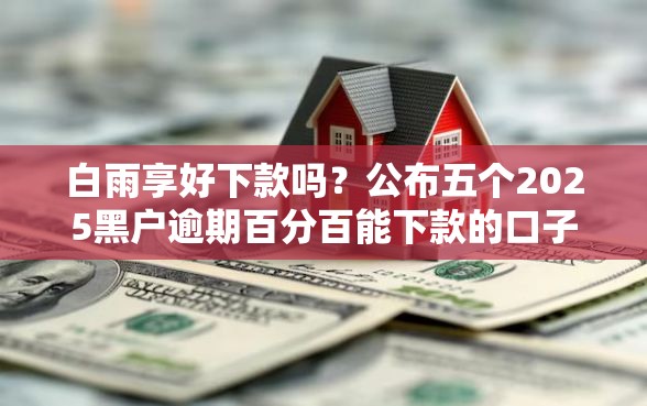白雨享好下款吗？公布五个2025黑户逾期百分百能下款的口子