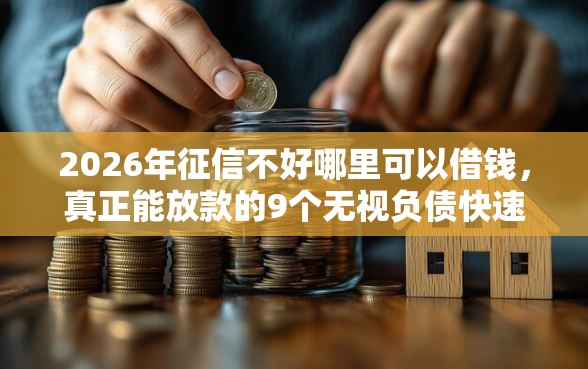 2026年征信不好哪里可以借钱，真正能放款的9个无视负债快速下款长期网贷的平台推荐