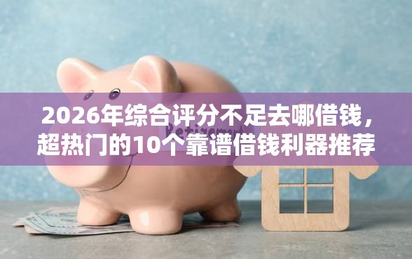 2026年综合评分不足去哪借钱，超热门的10个靠谱借钱利器推荐