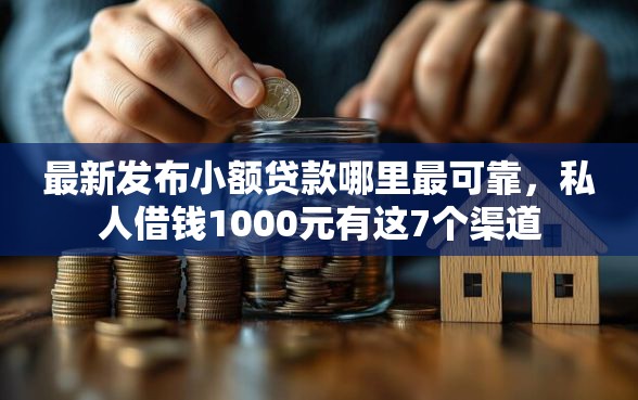 最新发布小额贷款哪里最可靠，私人借钱1000元有这7个渠道