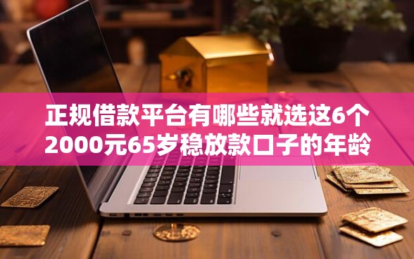正规借款平台有哪些就选这6个2000元65岁稳放款口子的年龄要求