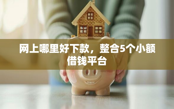 网上哪里好下款，整合5个小额借钱平台
