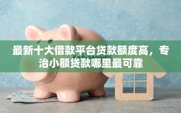 最新十大借款平台贷款额度高，专治小额贷款哪里最可靠