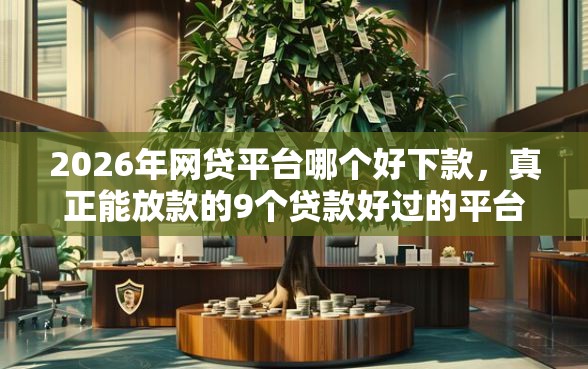 2026年网贷平台哪个好下款，真正能放款的9个贷款好过的平台推荐