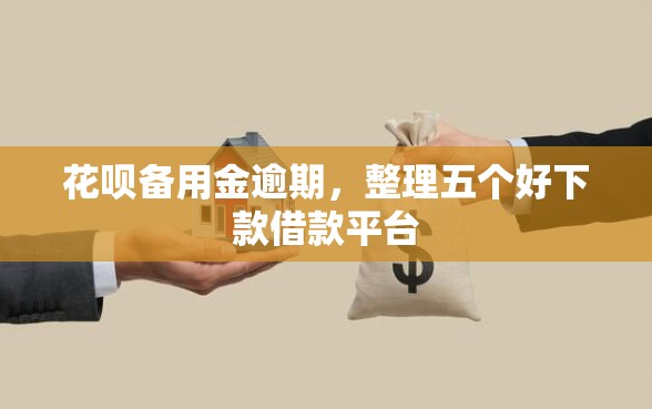 花呗备用金逾期，整理五个好下款借款平台