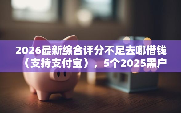 2026最新综合评分不足去哪借钱（支持支付宝），5个2025黑户口子无私分享