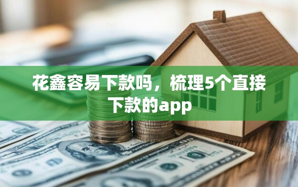 花鑫容易下款吗，梳理5个直接下款的app