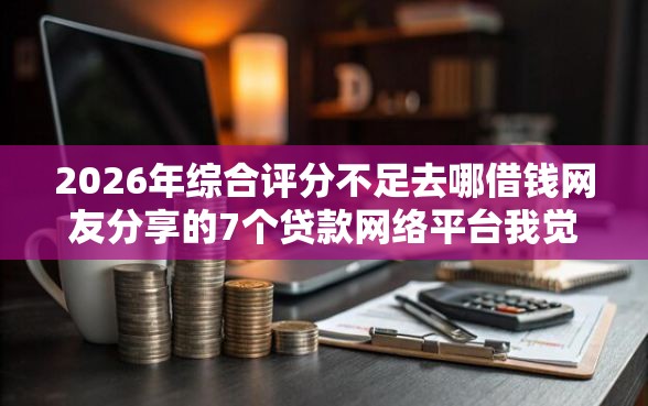 2026年综合评分不足去哪借钱网友分享的7个贷款网络平台我觉得不错！