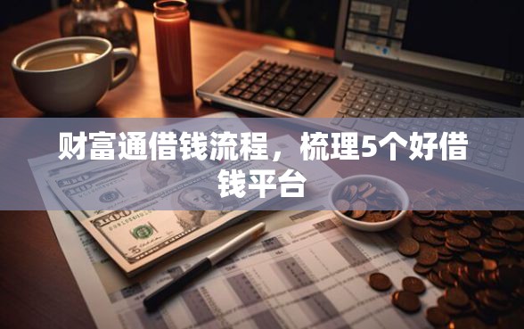 财富通借钱流程，梳理5个好借钱平台