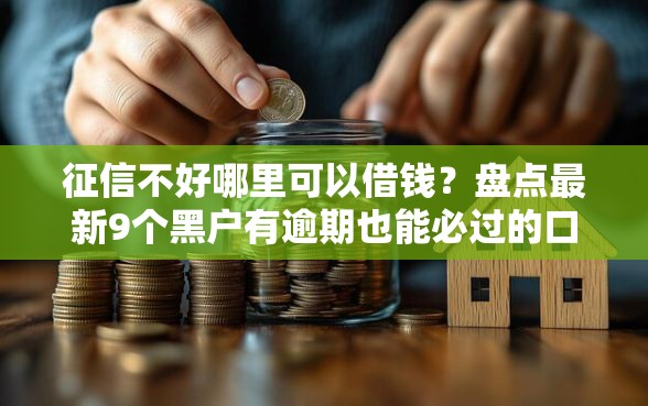 征信不好哪里可以借钱？盘点最新9个黑户有逾期也能必过的口子