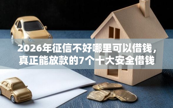 2026年征信不好哪里可以借钱，真正能放款的7个十大安全借钱平台推荐