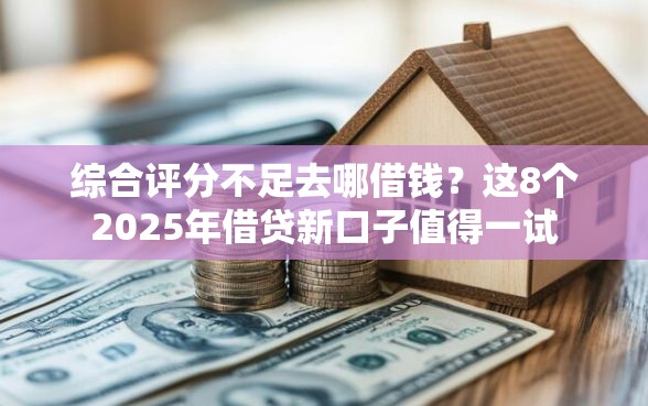 综合评分不足去哪借钱？这8个2025年借贷新口子值得一试