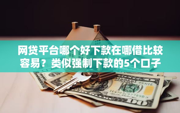 网贷平台哪个好下款在哪借比较容易？类似强制下款的5个口子参考