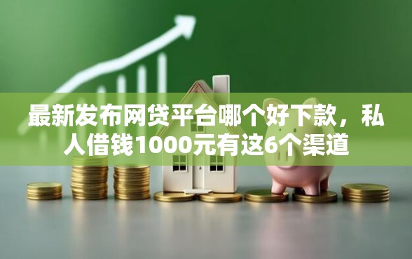 最新发布网贷平台哪个好下款，私人借钱1000元有这6个渠道