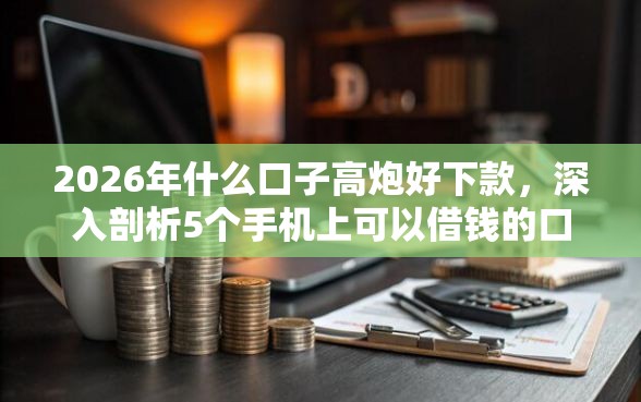2026年什么口子高炮好下款，深入剖析5个手机上可以借钱的口子