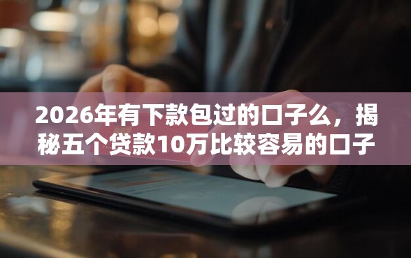 2026年有下款包过的口子么，揭秘五个贷款10万比较容易的口子
