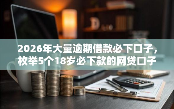 2026年大量逾期借款必下口子，枚举5个18岁必下款的网贷口子