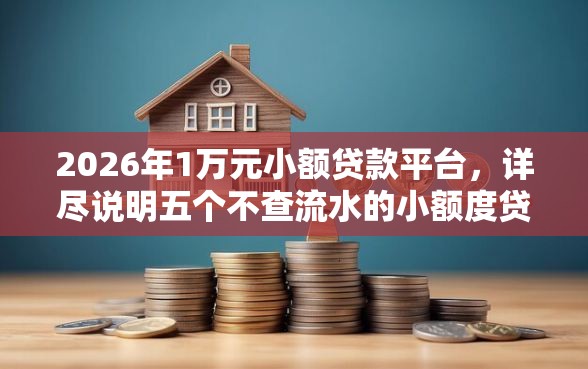 2026年1万元小额贷款平台，详尽说明五个不查流水的小额度贷款口子