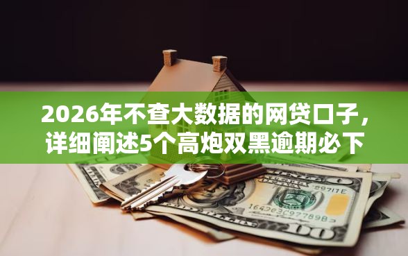 2026年不查大数据的网贷口子，详细阐述5个高炮双黑逾期必下款口子