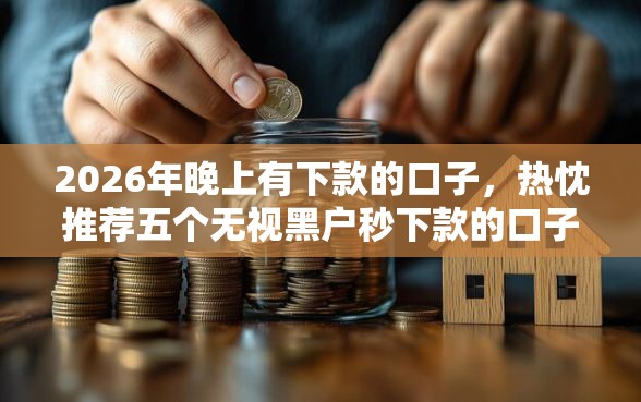 2026年晚上有下款的口子，热忱推荐五个无视黑户秒下款的口子