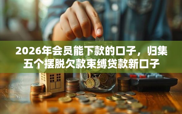 2026年会员能下款的口子，归集五个摆脱欠款束缚贷款新口子