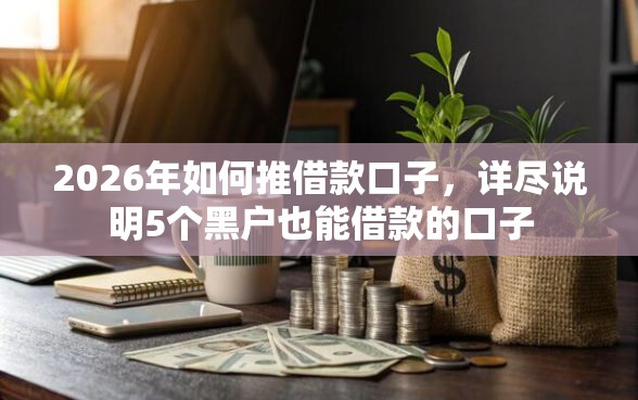 2026年如何推借款口子，详尽说明5个黑户也能借款的口子