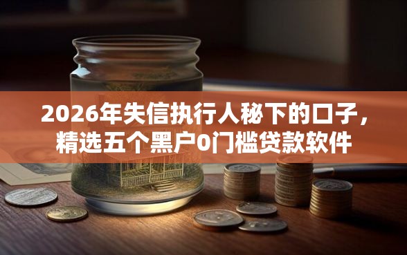 2026年失信执行人秘下的口子，精选五个黑户0门槛贷款软件