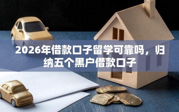 2026年借款口子留学可靠吗，归纳五个黑户借款口子
