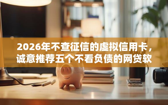 2026年不查征信的虚拟信用卡，诚意推荐五个不看负债的网贷软件