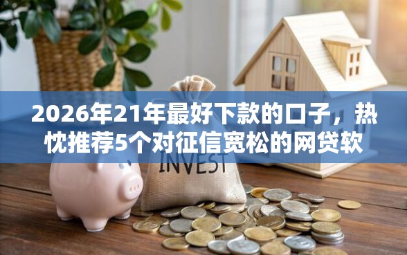 2026年21年最好下款的口子，热忱推荐5个对征信宽松的网贷软件