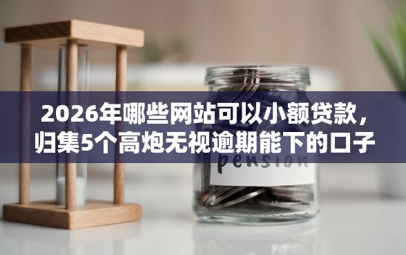 2026年哪些网站可以小额贷款，归集5个高炮无视逾期能下的口子