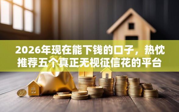 2026年现在能下钱的口子，热忱推荐五个真正无视征信花的平台