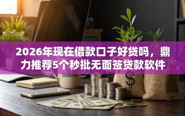 2026年现在借款口子好贷吗，鼎力推荐5个秒批无面签贷款软件