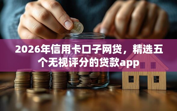 2026年信用卡口子网贷，精选五个无视评分的贷款app