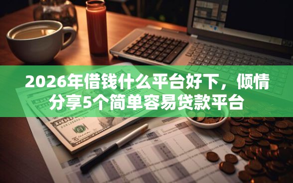 2026年借钱什么平台好下，倾情分享5个简单容易贷款平台