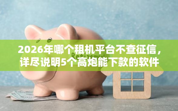 2026年哪个租机平台不查征信，详尽说明5个高炮能下款的软件