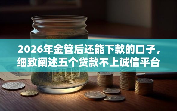 2026年金管后还能下款的口子，细致阐述五个贷款不上诚信平台的app