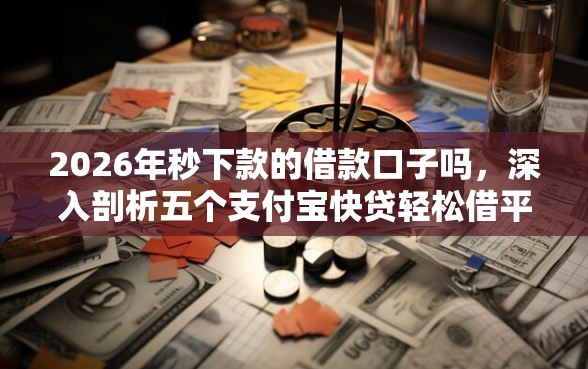 2026年秒下款的借款口子吗，深入剖析五个支付宝快贷轻松借平台
