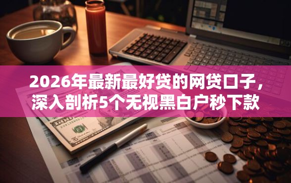 2026年最新最好贷的网贷口子，深入剖析5个无视黑白户秒下款口子软件