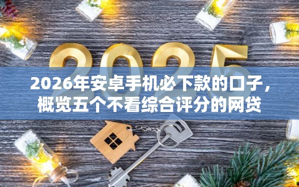 2026年安卓手机必下款的口子，概览五个不看综合评分的网贷