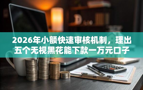 2026年小额快速审核机制，理出五个无视黑花能下款一万元口子