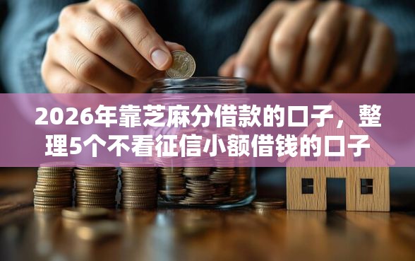 2026年靠芝麻分借款的口子，整理5个不看征信小额借钱的口子