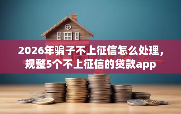 2026年骗子不上征信怎么处理，规整5个不上征信的贷款app