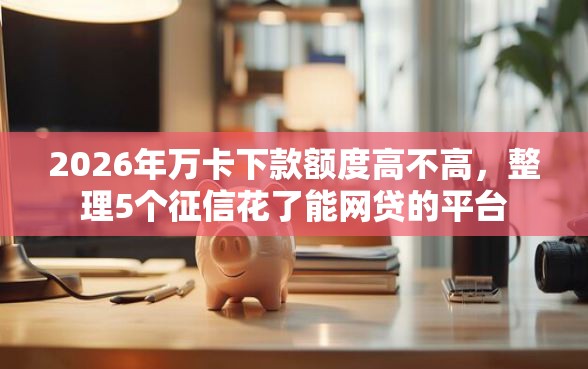 2026年万卡下款额度高不高，整理5个征信花了能网贷的平台