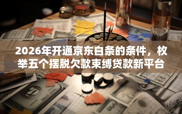 2026年开通京东白条的条件，枚举五个摆脱欠款束缚贷款新平台