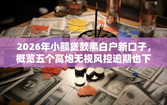 2026年小额贷款黑白户新口子，概览五个高炮无视风控逾期也下款的口子